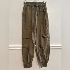 Rewash Olive Green Cargo Jogger Pants size Small